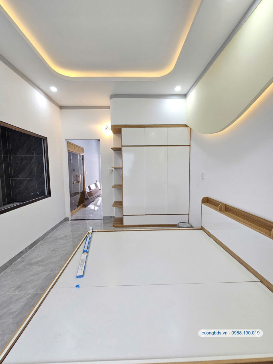 Bán nhà mới 1T2L 5x15m, hẻm Hoàng Minh Chánh gần Sông Đồng Nai (Hoàn công)