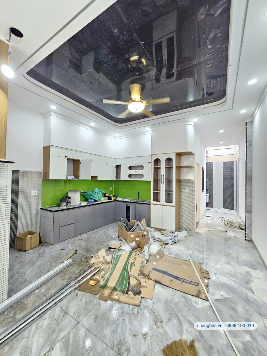 Bán nhà mới 1T2L 5x15m, hẻm Hoàng Minh Chánh gần Sông Đồng Nai (Hoàn công)