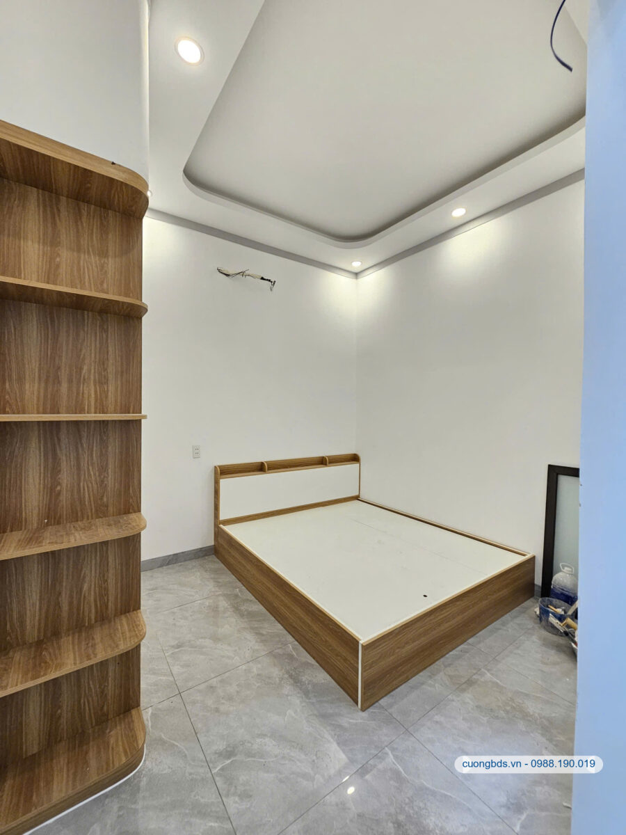 Bán nhà mới 1T2L 5x15m, hẻm Hoàng Minh Chánh gần Sông Đồng Nai (Hoàn công)