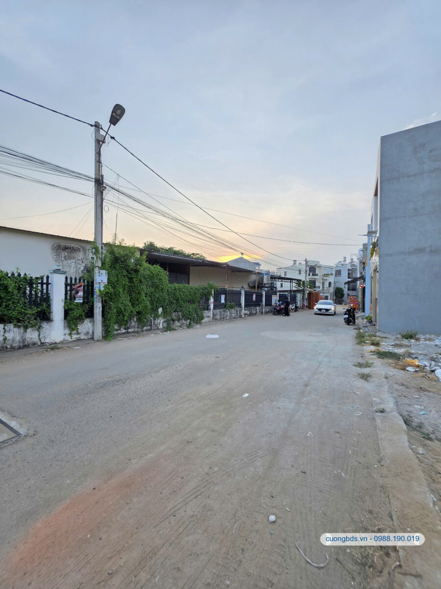 Bán đất 4.1x23m, hẻm Hoàng Minh Chánh gần sông Đồng Nai (Thổ cư 100%)
