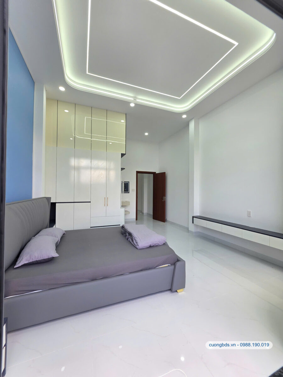 Bán nhà mới 1T2L 4.5x16m, đường N3 KDC Tuấn Điền Phát 1 (full nội thất, sân xe hơi)