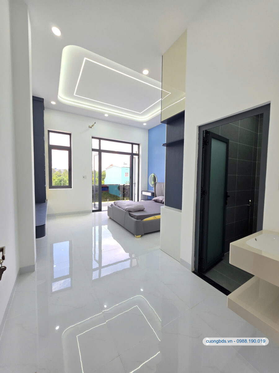 Bán nhà mới 1T2L 4.5x16m, đường N3 KDC Tuấn Điền Phát 1 (full nội thất, sân xe hơi)
