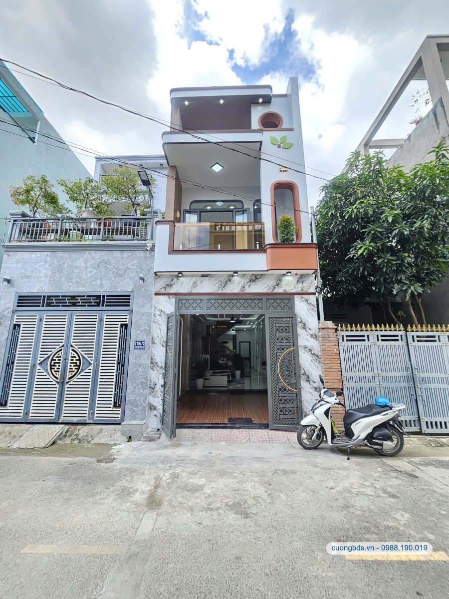 Bán nhà mới 1T1L 4x19m, hẻm Bùi Hữu Nghĩa gần sông Đồng Nai (full nội thất)