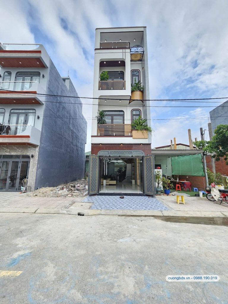 Bán nhà mới 1T2L 4.2x16m, đường số 1 KDC Bình Đáng gần KCN Vsip 1 (hoàn công, full nội thất)