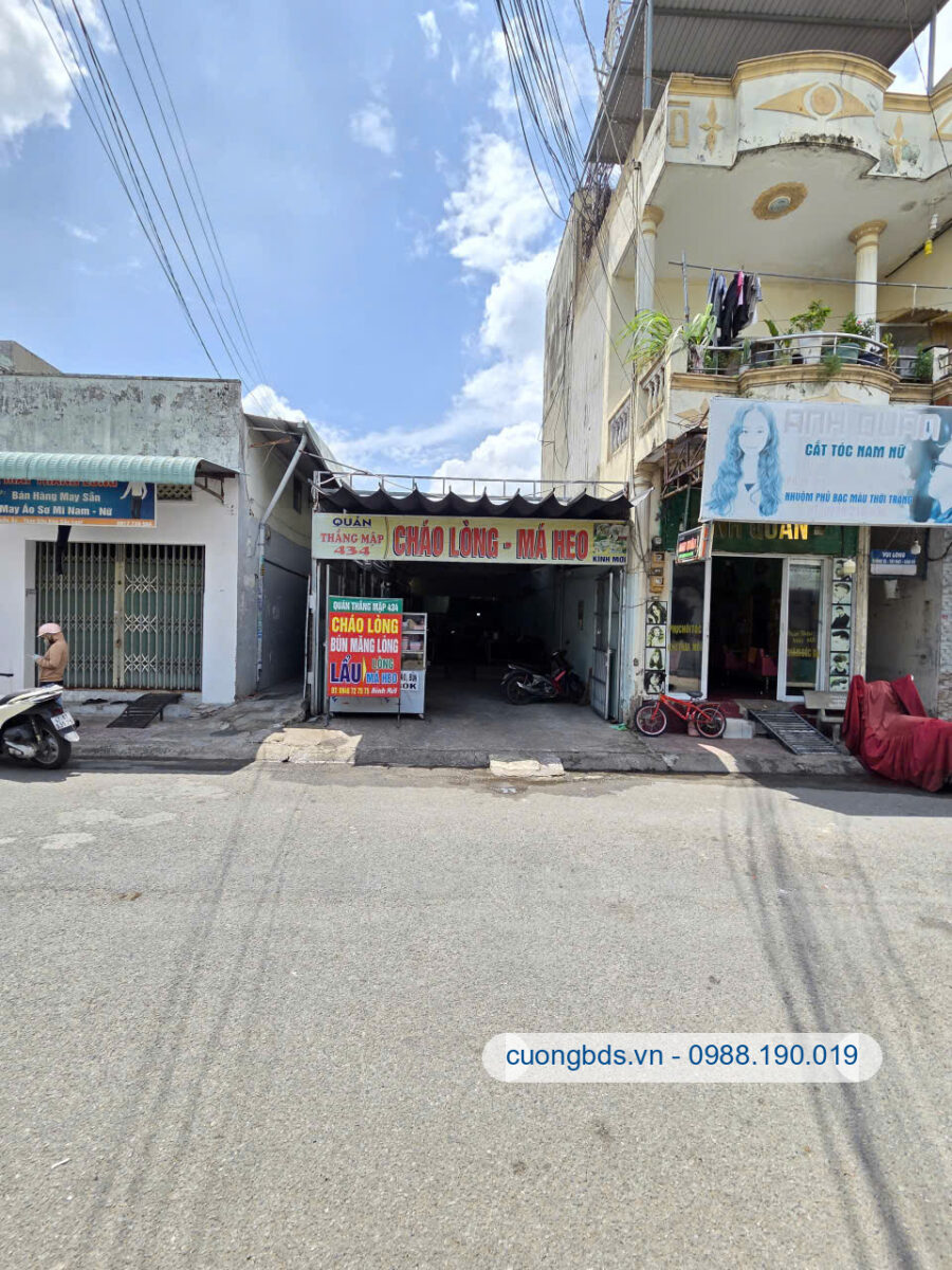 Bán đất 5x28m, đường số 3 KDC 434, đang thuê 5tr/th (Không vướng cống, cột điện)