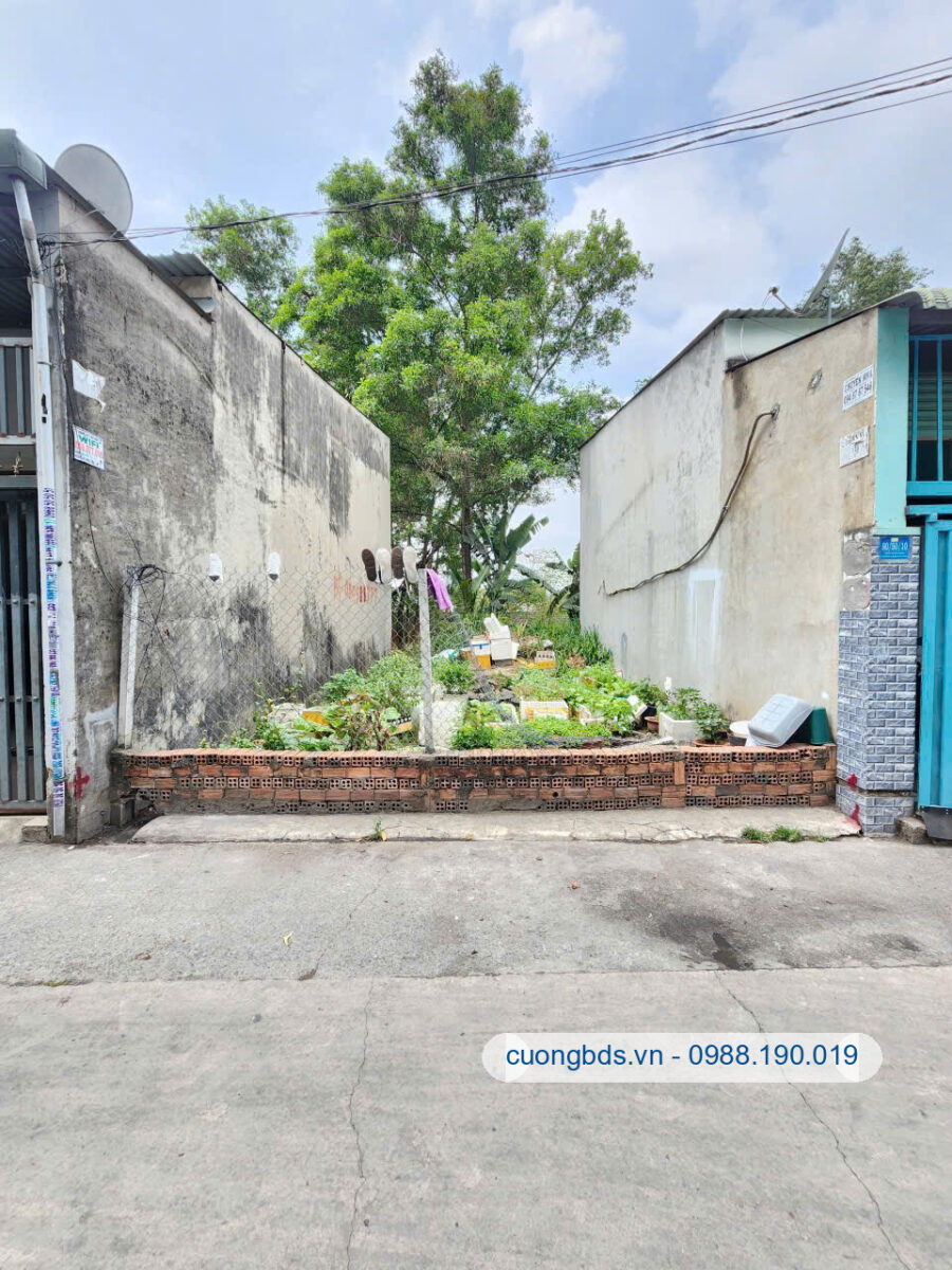 Bán đất 5.5x10.7m, hẻm Đỗ Tấn Phong gần trường cấp 1,2,3 Dĩ An