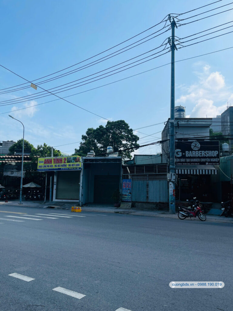 Bán đất 5.3x20m, mặt tiền Lương Định Của kế làng đại học (Sầm uất)