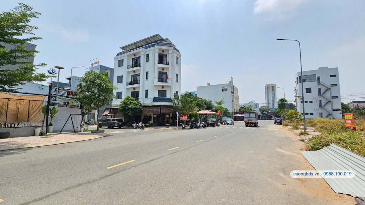 Bán lô góc 7×16.7m, đường D6 KDC Phú Hồng Thịnh 10 (Kinh doanh được)