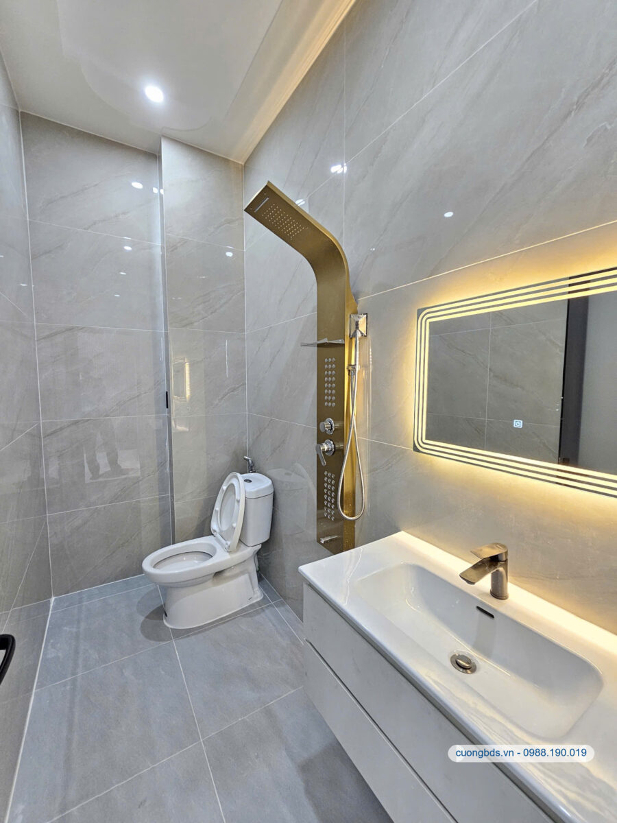 Bán nhà mới 1T3L 5x12m, đường N2 KDC Đông Hòa C (Hoàn công, full nội thất)