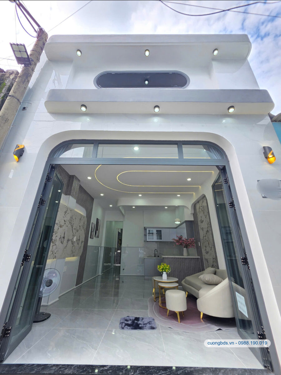 Bán nhà mới cấp 4 (4.3x12m), hẻm Ngô Thì Nhậm (hoàn công, tặng nội thất)