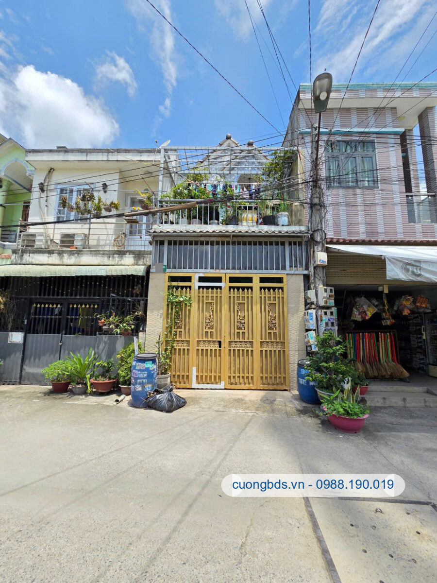 Bán nhà 1T1L 4x15.5m, hẻm Bình Chuẩn 63 gần trường cấp 1
