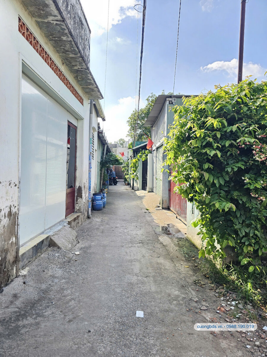 Bán nhà cấp 4 (6×19.8m), hẻm Hai Bà Trưng gần Go Dĩ An, thu nhập 6tr/th