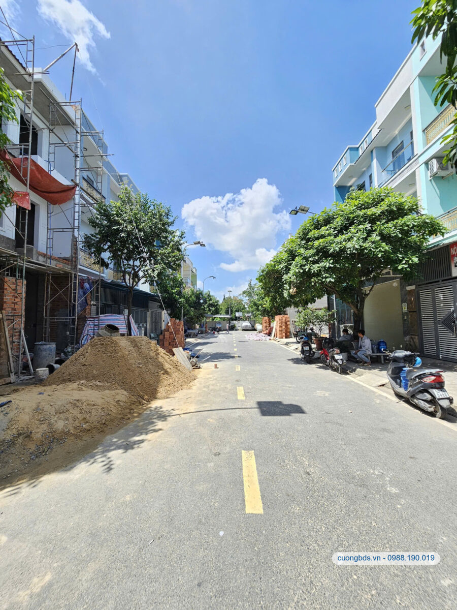 Bán nhà mới đang xây 1T2L 4x15m, đường số 2 KDC Trường An (hoàn công)