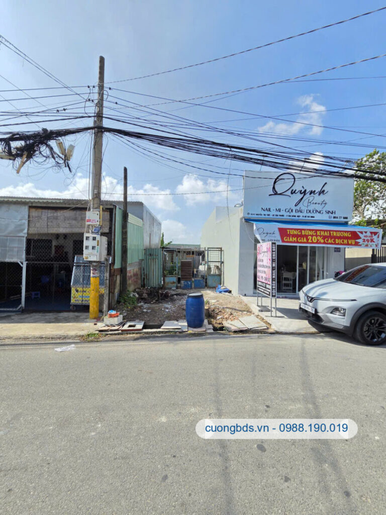 Bán đất 4.5x20m, hẻm Nguyễn Thị Tươi (kinh doanh nhỏ)