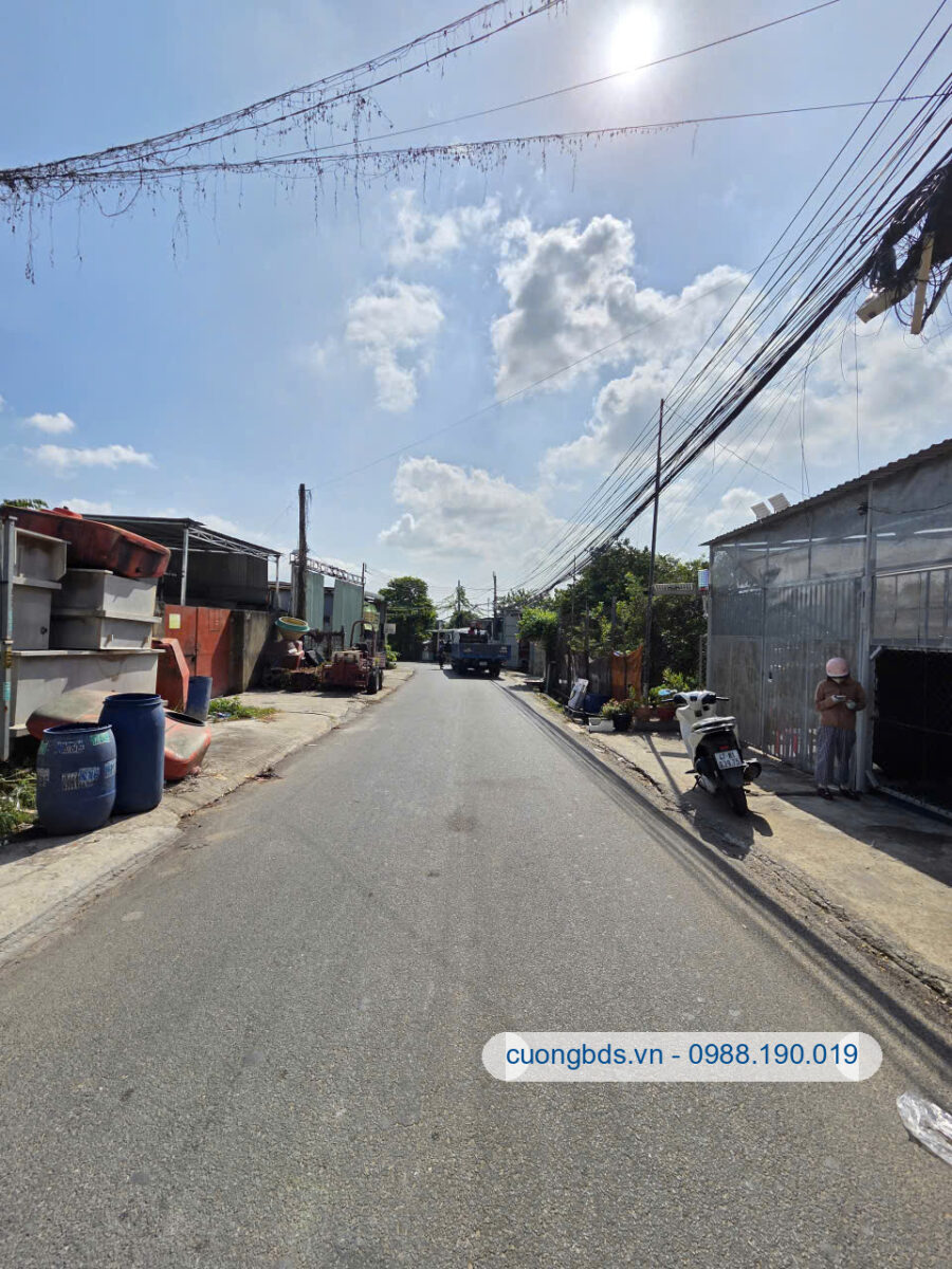 Bán đất 4.5x20m, hẻm Nguyễn Thị Tươi (kinh doanh nhỏ)
