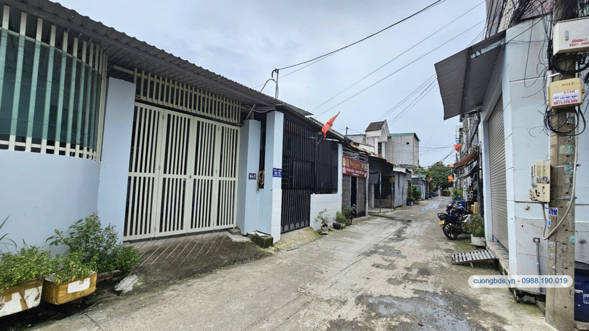 Bán nhà mới đang xây 1T2L 5x15m, mặt tiền Bình Chuẩn 65 gần Ngã Tư Miếu Ông Cù