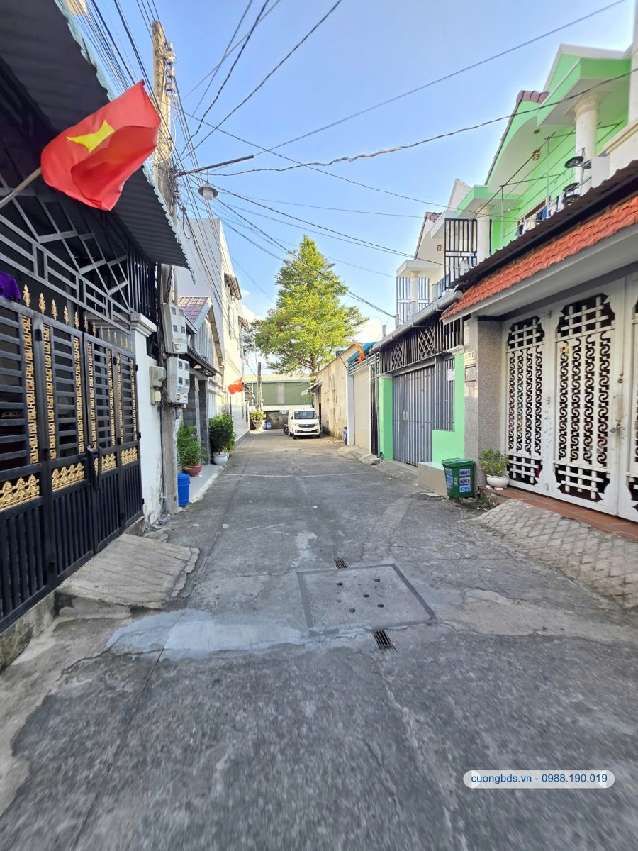 Bán nhà cấp 4 (4x15m), hẻm Hai Bà Trưng gần Go Dĩ An