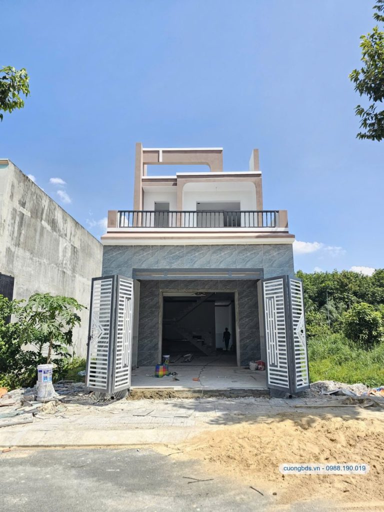 Bán nhà mới đang xây 1T1L 5x20m, đường N3 KDC Hội Nghĩa (không vướng cống và tủ điện)