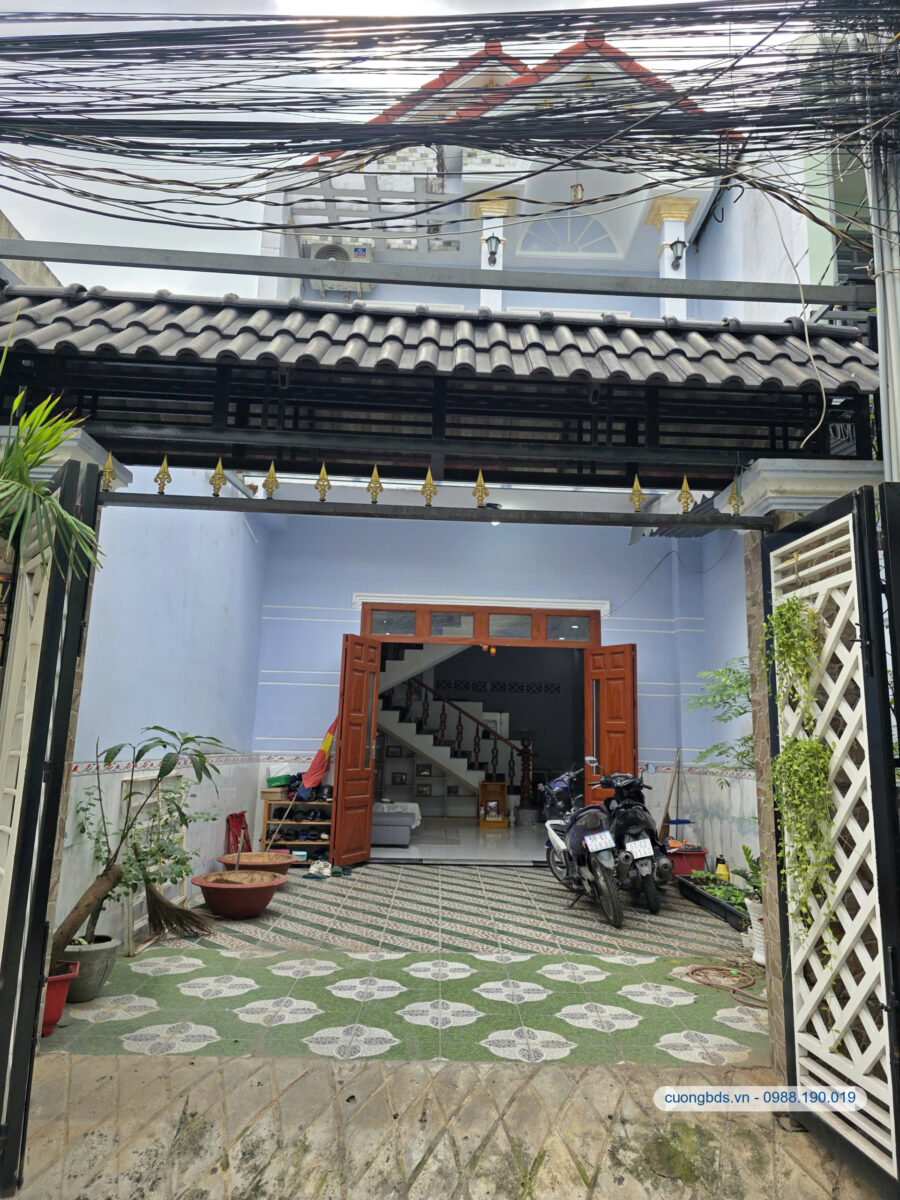 Bán nhà 1T1L 5x19m, mặt tiền Bình Chuẩn 65 gần Ngã Tư Miếu Ông Cù