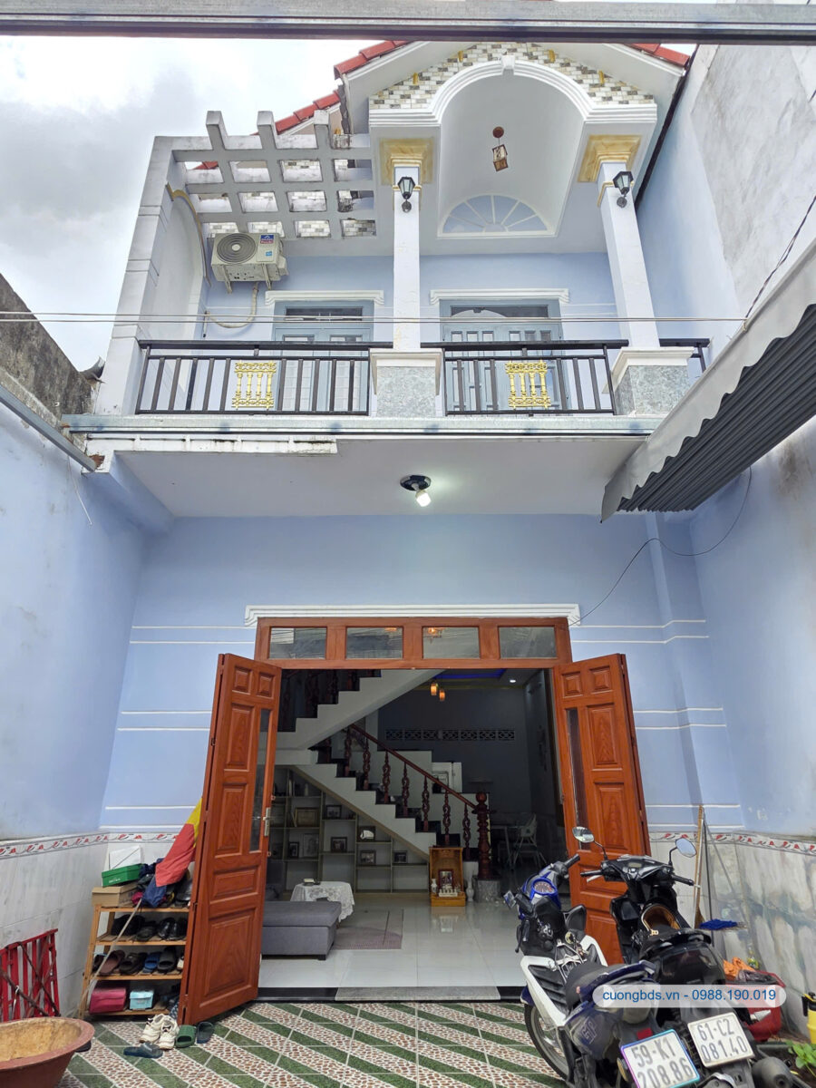 Bán nhà 1T1L 5x19m, mặt tiền Bình Chuẩn 65 gần Ngã Tư Miếu Ông Cù