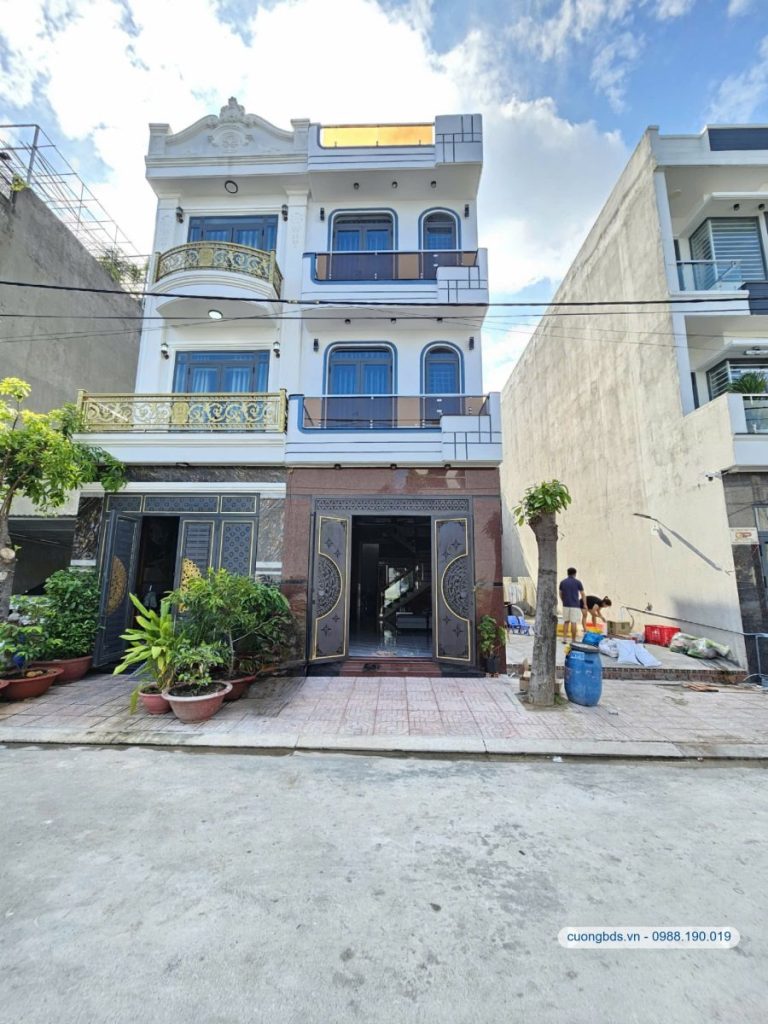 Bán nhà mới 1T2L 4×16.5m, đường D2 KDC Lê Phong 1 (full nội thất, vị trí đẹp)