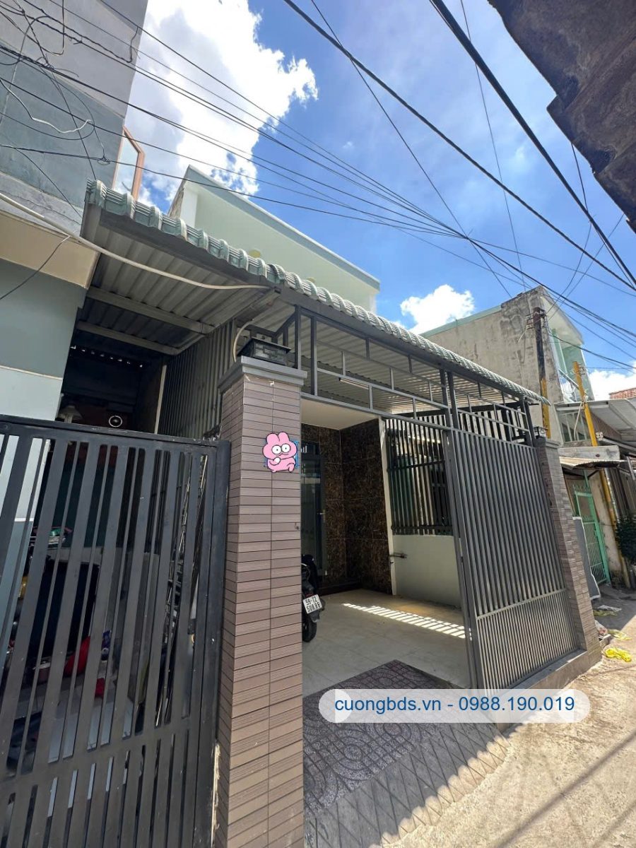 Bán nhà 1T1L 4.67x17m, mặt tiền Lái Thiêu 73 gần chợ Lái Thiêu (thổ cư 100%)