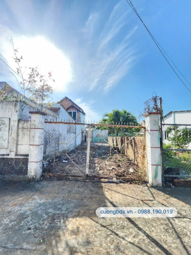 Bán đất 4.78×19.3m, mặt tiền Bình Nhâm 18 gần sông sài gòn