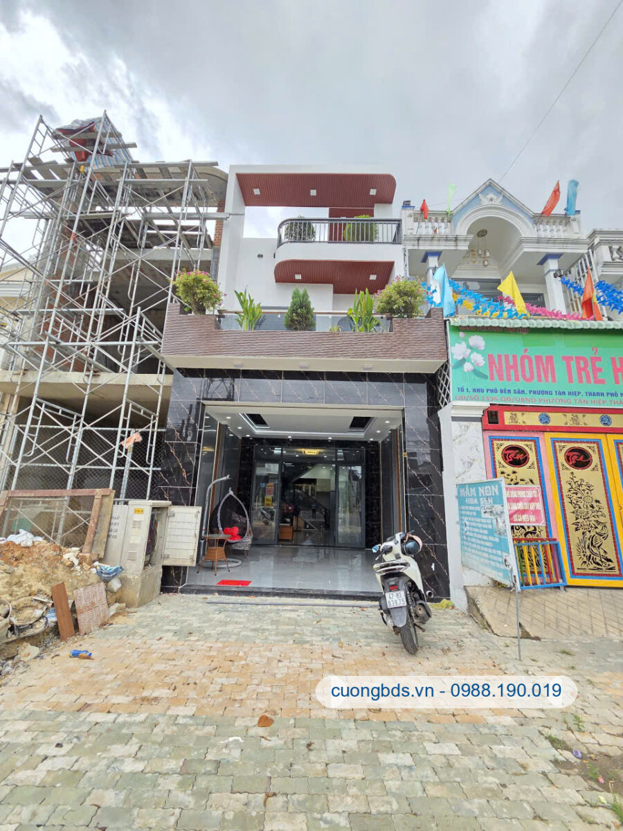 Bán nhà mới 1T1L+tum 5x25m, đường Tân Hiệp 17 KDC Thái Bình Dương, full nội thất (hoàn công)