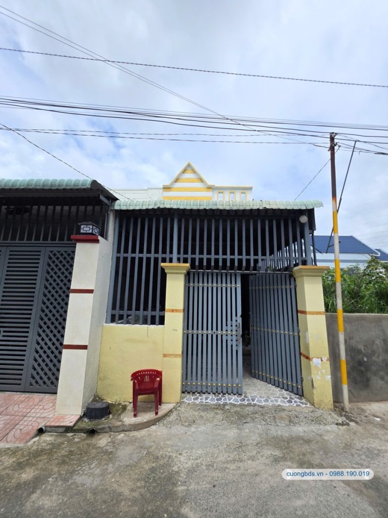 Bán nhà 1T1L 4x21m, hẻm Tân Phước Khánh 36 gần chợ Khánh Long