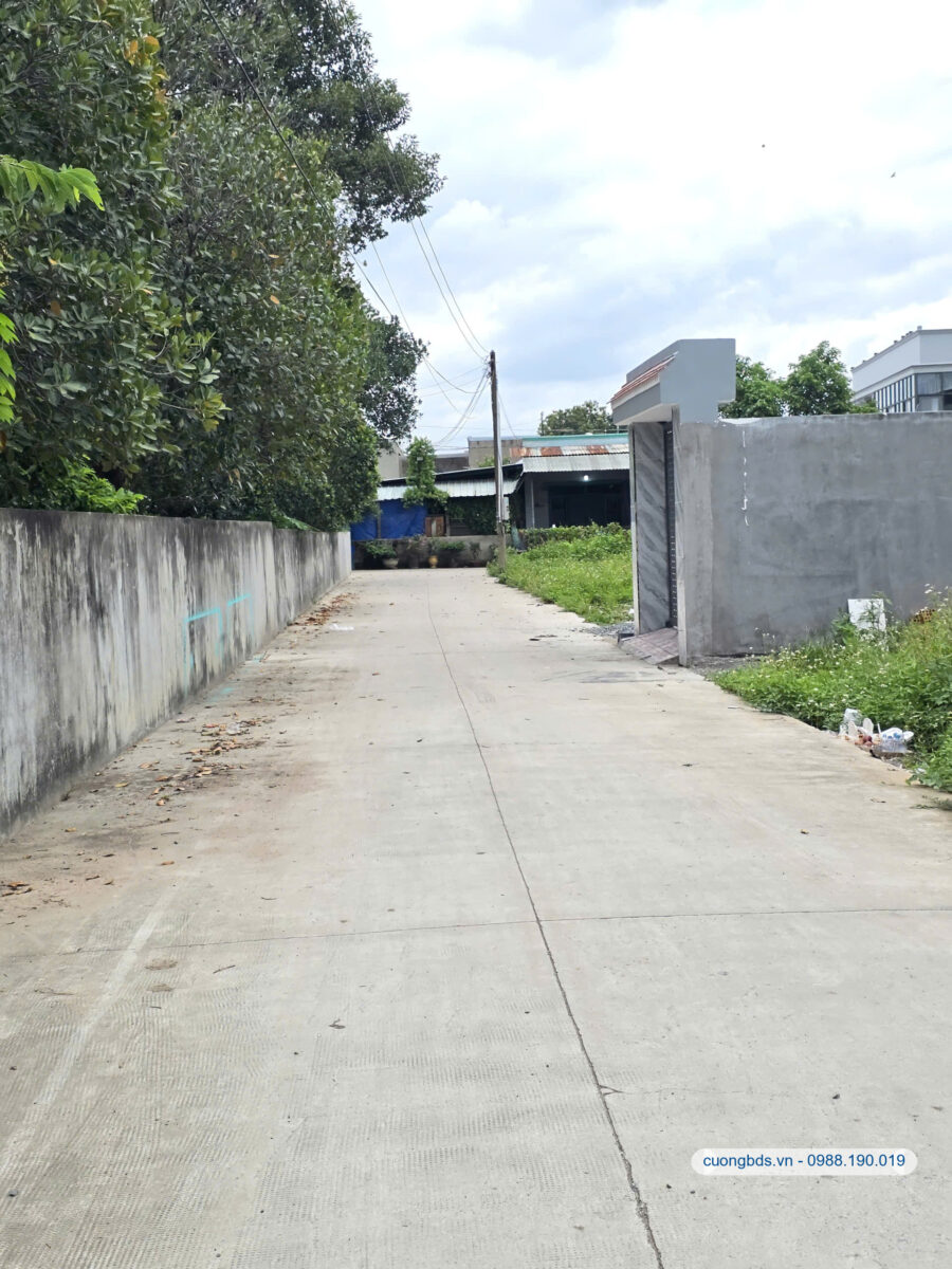 Bán đất 4x23m, hẻm ĐT.743A Ngã Tư Bình Thung (xây tự do)