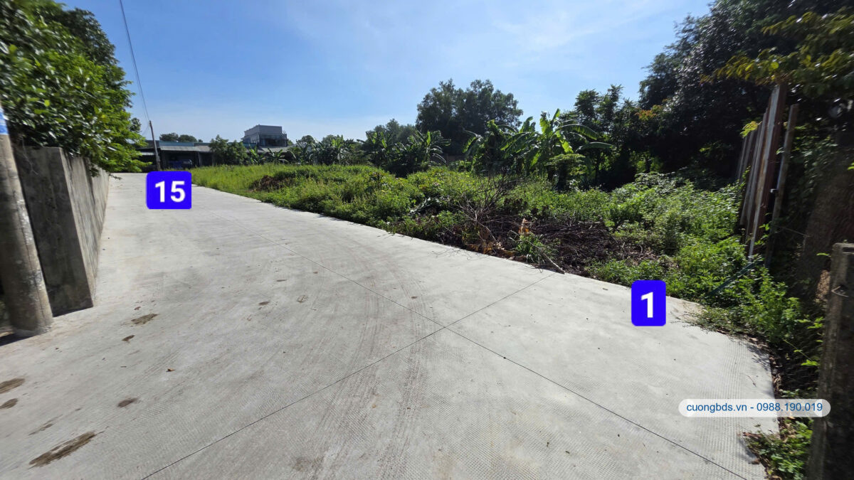Bán đất 4x23m, hẻm ĐT.743A Ngã Tư Bình Thung (xây tự do)