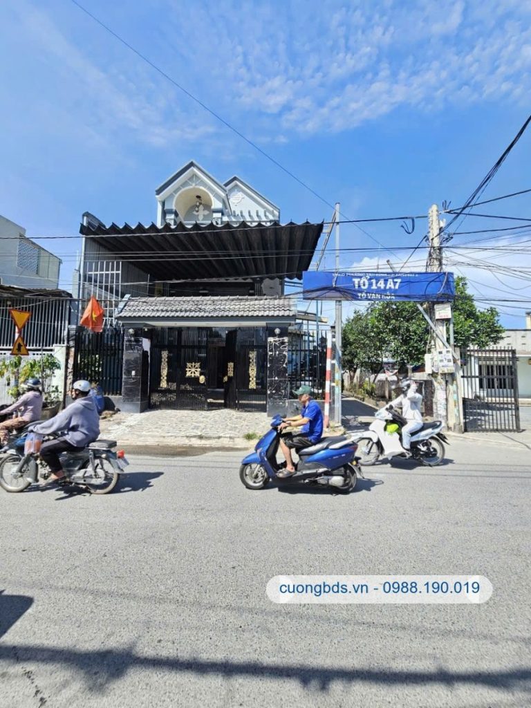 Bán căn góc 1T1L+lửng 8.8x25m, mặt tiền Cây Da gần Ngã Tư Chiêu Liêu (kinh doanh tốt)