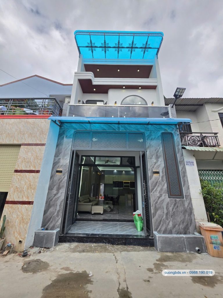 Bán nhà mới 1T1L 5×14.5m, hẻm Bình Chuẩn 63 gần trường cấp 1 (full nội thất)