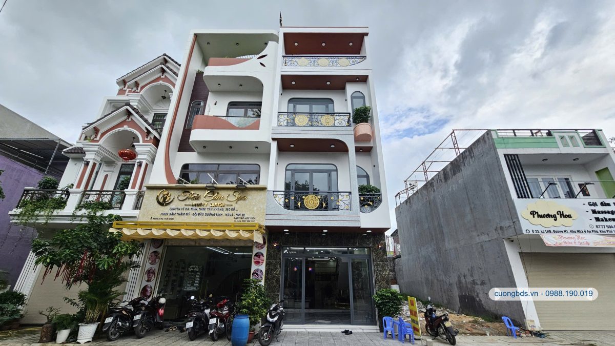 Bán nhà mới 1T2L 5x16m, đường N1 KDC The Suncity (hoàn công, full nội thất, không vướng)