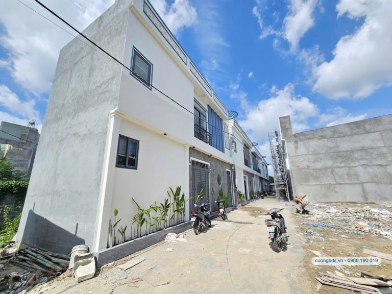 Bán nhà mới 1T1L 12.5x5m hoàn công, hẻm Bùi Hữu Nghĩa gần sông Đồng Nai (Hoàn công)