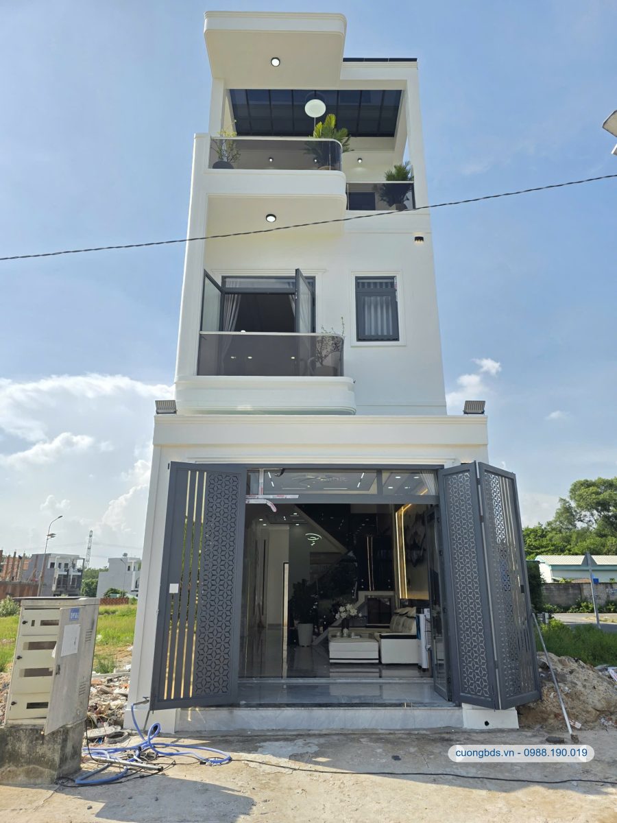 Bán nhà mới 1T2L 4.5x16m, đường N4 KDC Tuấn Điền Phát 1 (full nội thất, không vướng cống)