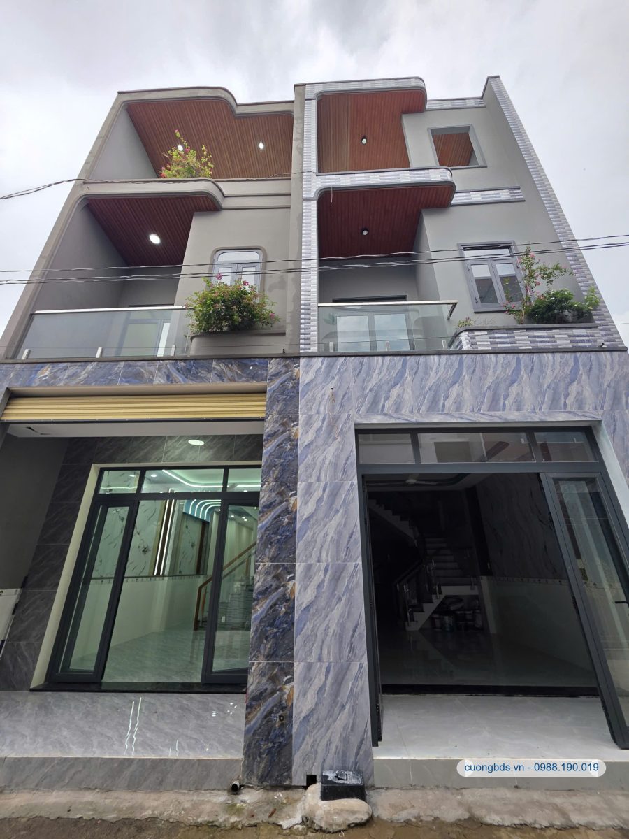 Bán nhà mới 1T1L 4.1x16.2m, hẻm Nguyễn Tri Phương gần sông đồng nai (hoàn công)