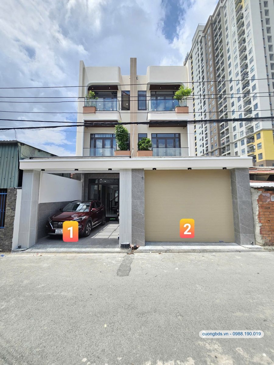 Bán nhà mới 1T2L 4.3x26m, hẻm Trần Đại Nghĩa gần làng đại học (hoàn công, full nội thất)