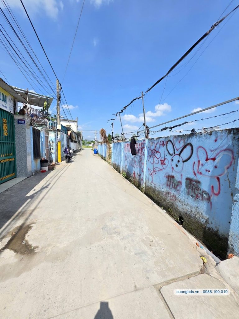 Bán đất 4x18m, hẻm Nguyễn Thị Tồn kế công viên (giá rẻ, 2 lô)