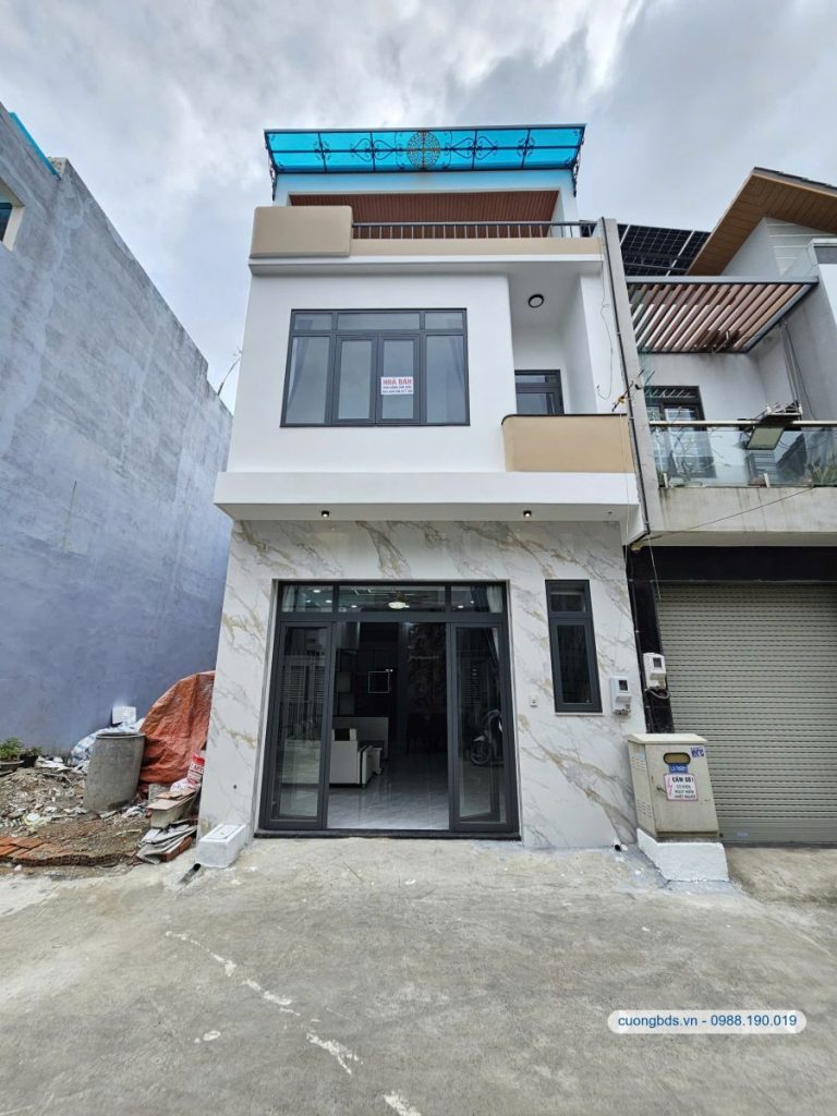 Bán nhà mới 1T1L 5x15m, hẻm Nguyễn Thị Tồn gần sông đồng nai (full nội thất, thổ cư 100%)