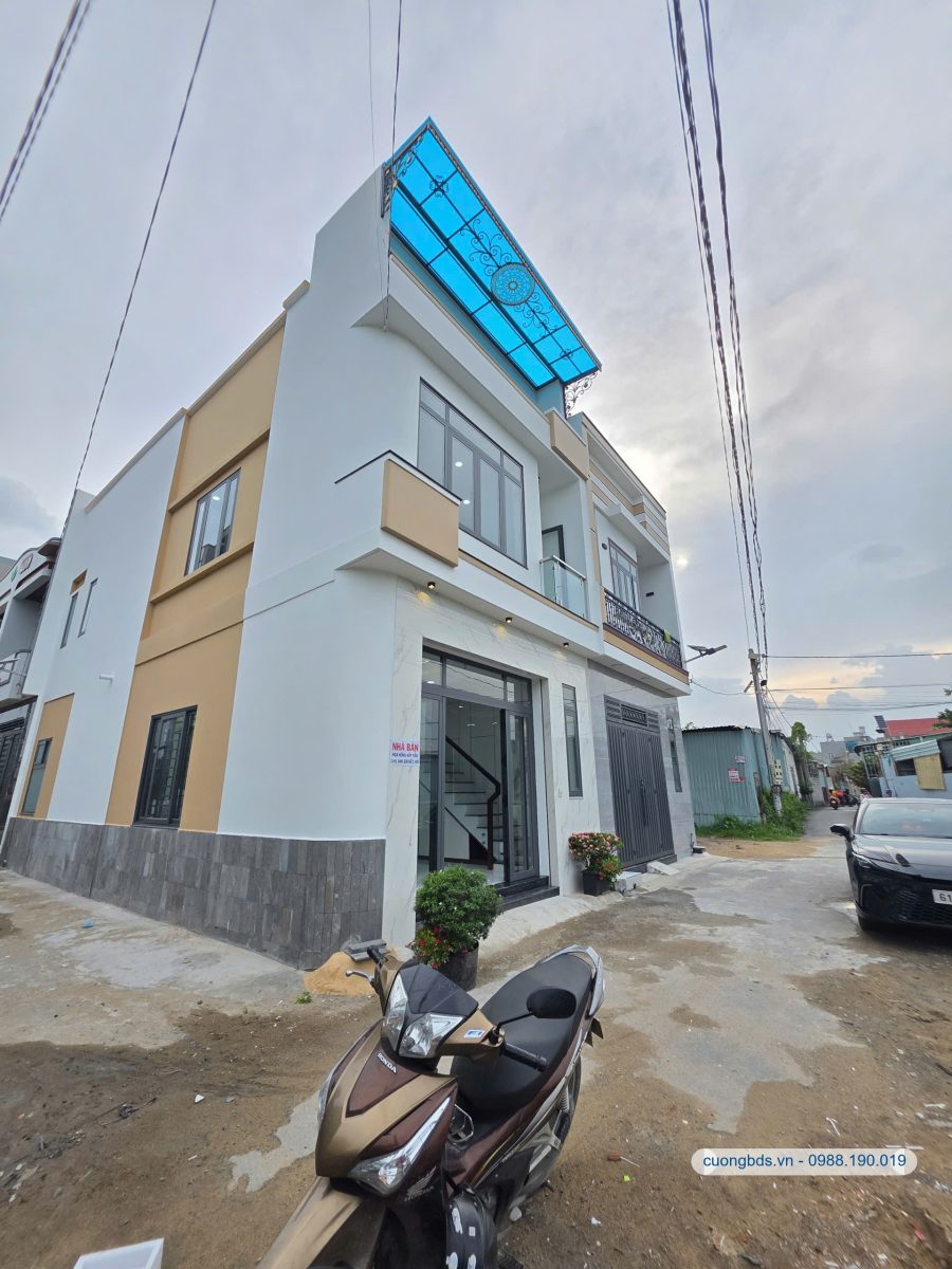 Bán căn góc mới 1T1L 5.3x13.2m, hẻm Nguyễn Tri Phương gần sông Đồng Nai, full nội thất