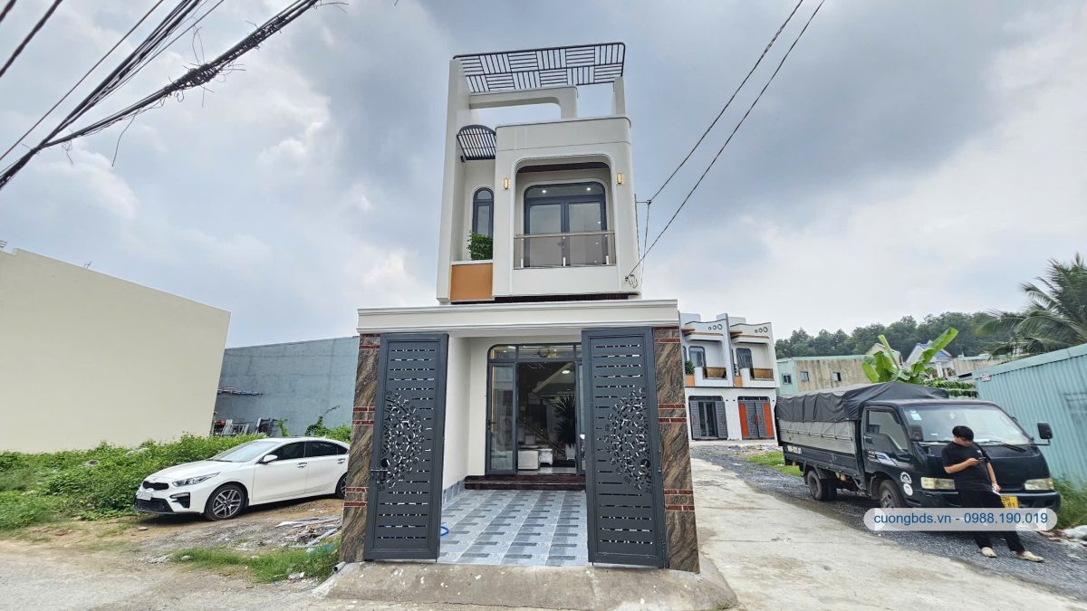 Bán căn góc mới 1T1L 4.1x20m, hẻm Phạm Văn Diêu, full nội thất (thổ cư 100%, hoàn công)