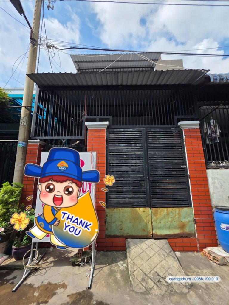 Bán nhà 1T1L 4x15m, hẻm Lê Văn Tách giáp Thủ Đức (thổ cư 100%)
