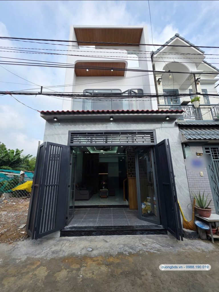 Bán nhà mới 1T1L 4.5×14.5m, hẻm Trần Thị Dương gần Ngã Tư Chiêu Liêu (tặng nội thất)