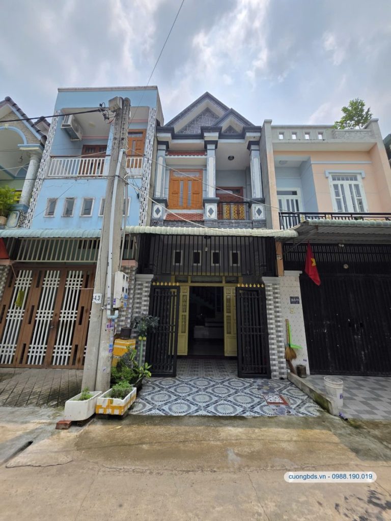 Bán nhà 1T1L 4x15m, hẻm Quốc Lộ 1K gần chợ Đông Hòa (thổ cư 100%)
