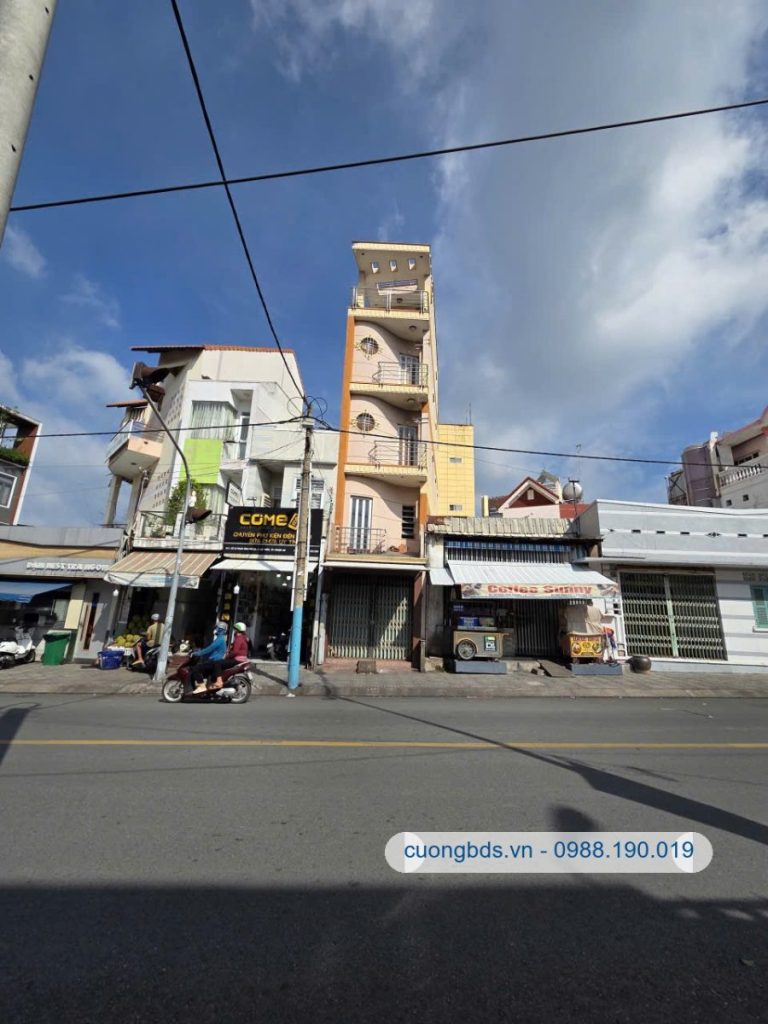 Bán nhà 1T4L 2.9×13.7m, mặt tiền Phan Đình Phùng gần chợ Lái Thiêu