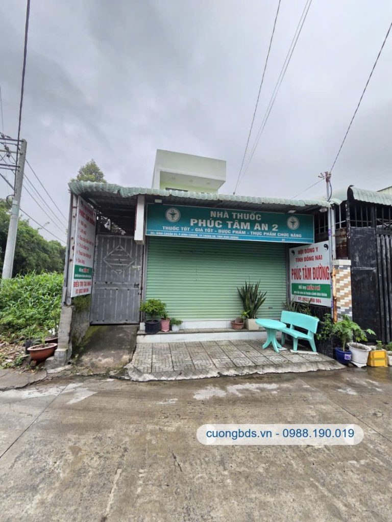 Bán nhà 1T1L 6.2×17.8m, mặt tiền Bình Chuẩn 3 gần chợ Bình Chuẩn