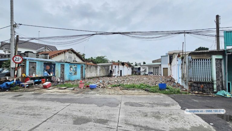 Bán lô góc 5.2×25.5m, mặt tiền Thanh Quý gần chợ Búng (3 lô)