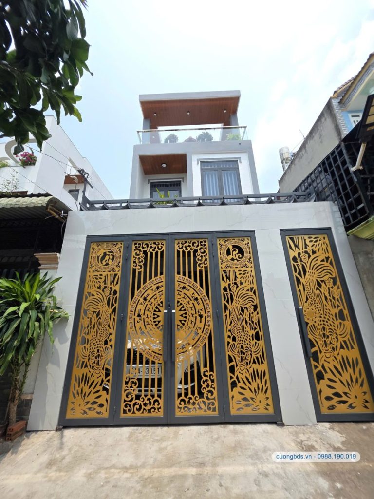 Bán nhà 1T2L 5x20m, hẻm Đông Minh gần chợ Dĩ An 1 (hoàn công)