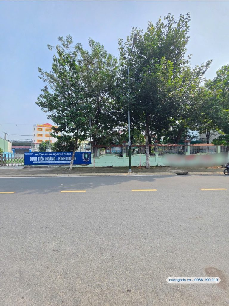 Bán 5×15.5m, mặt tiền Đặng Văn Mây gần Trường cấp 1,2,3 Tân Đông Hiệp (sầm uất)